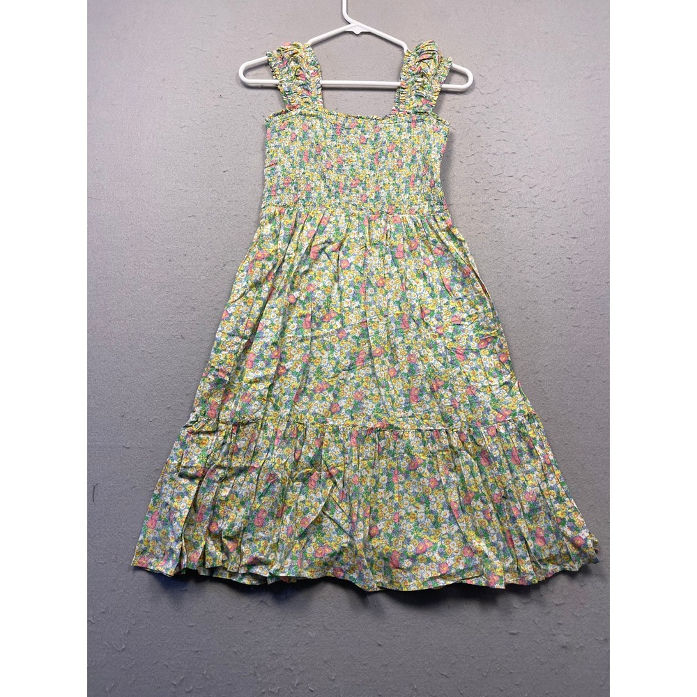 GAP Kids Dress Cotton Floral Multicolor XL (12) Girls